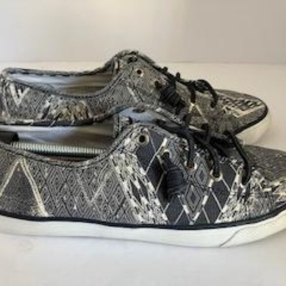 Sperry Top Sider Womens Seacoast Native STS97065 Blue Sneaker Shoes Size 9M - Picture 1 of 9